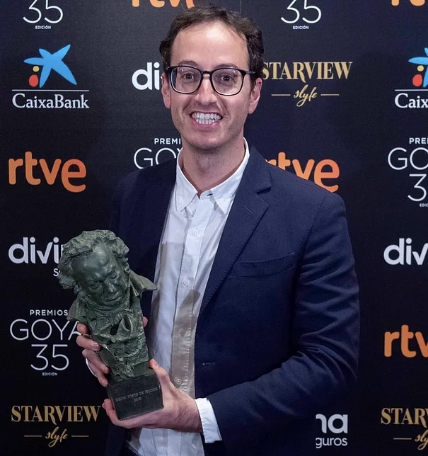 Javier Marco ganador de un Goya